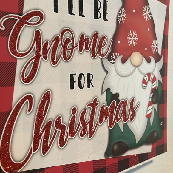 Christmas Holiday Gnome Sign DIY Final Sale Item - Picture 4 of 5